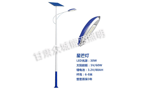 临夏太阳能路灯核心技术参数解读